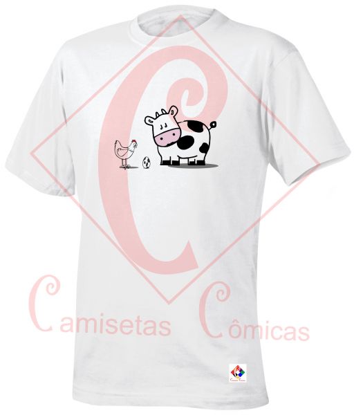 Camiseta Galinha Vaca